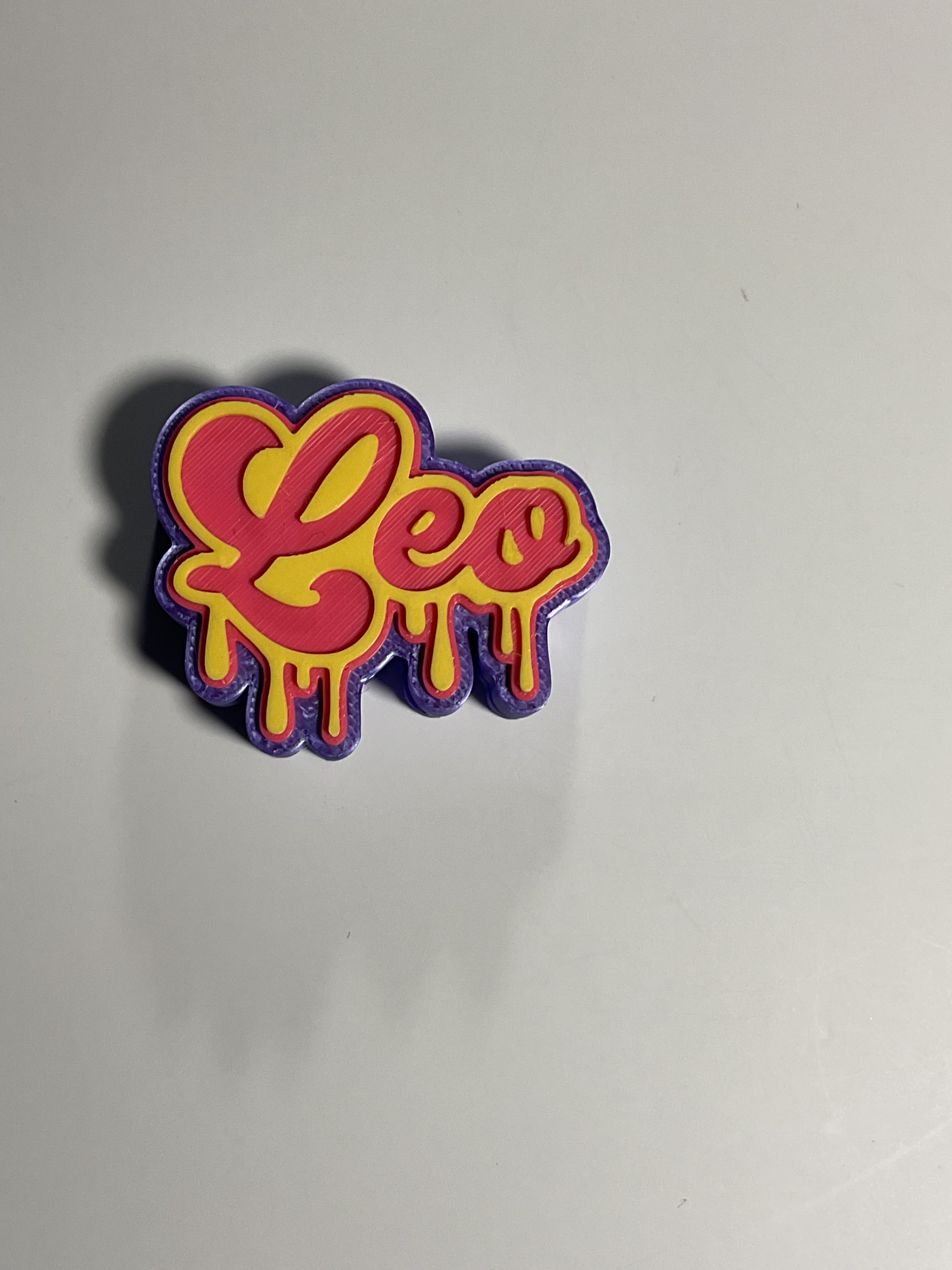 Regular Sized Straw Topper - Leo