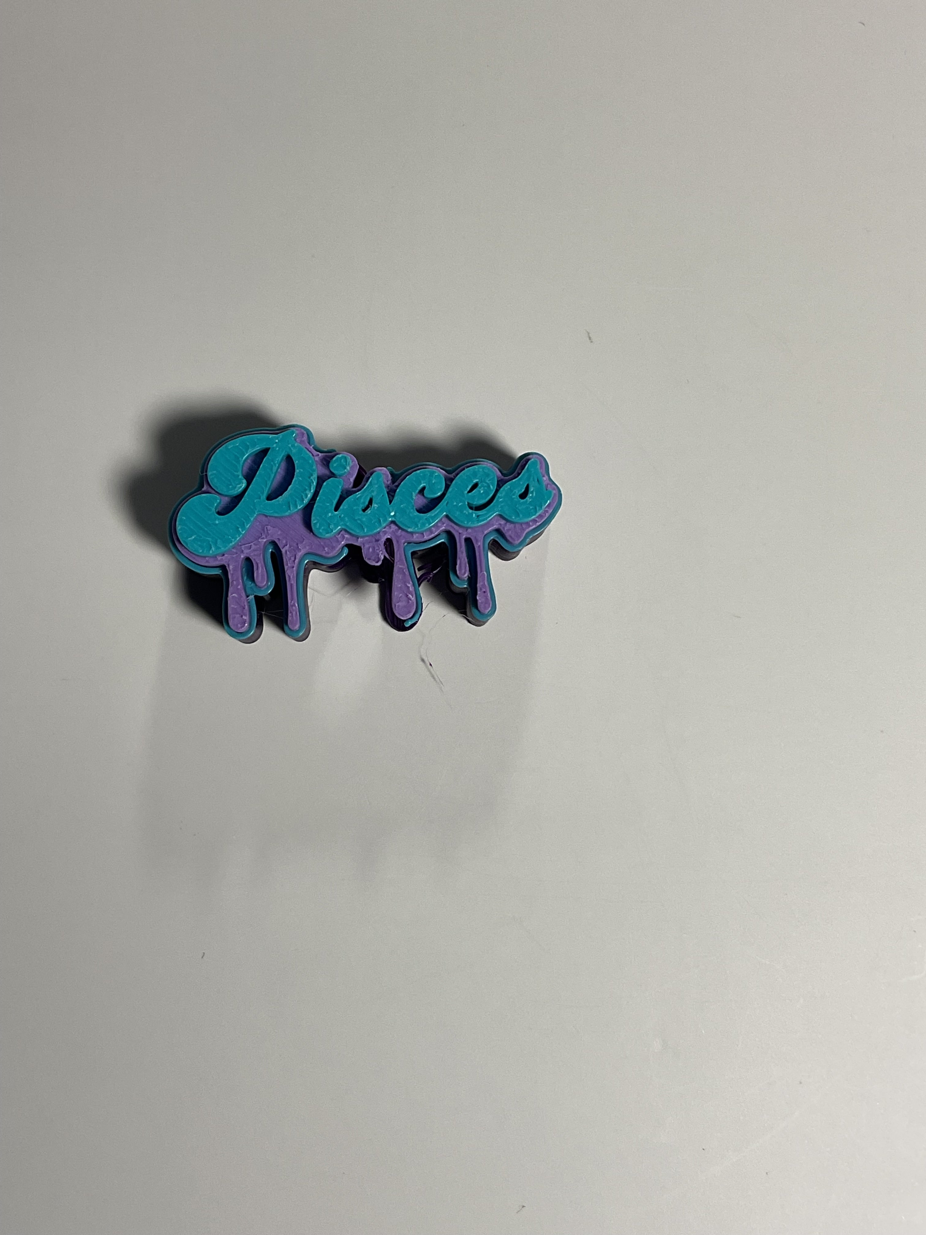 Regular Sized Straw Topper - Pisces