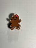 Regular Sized Straw Topper - Gingerbread