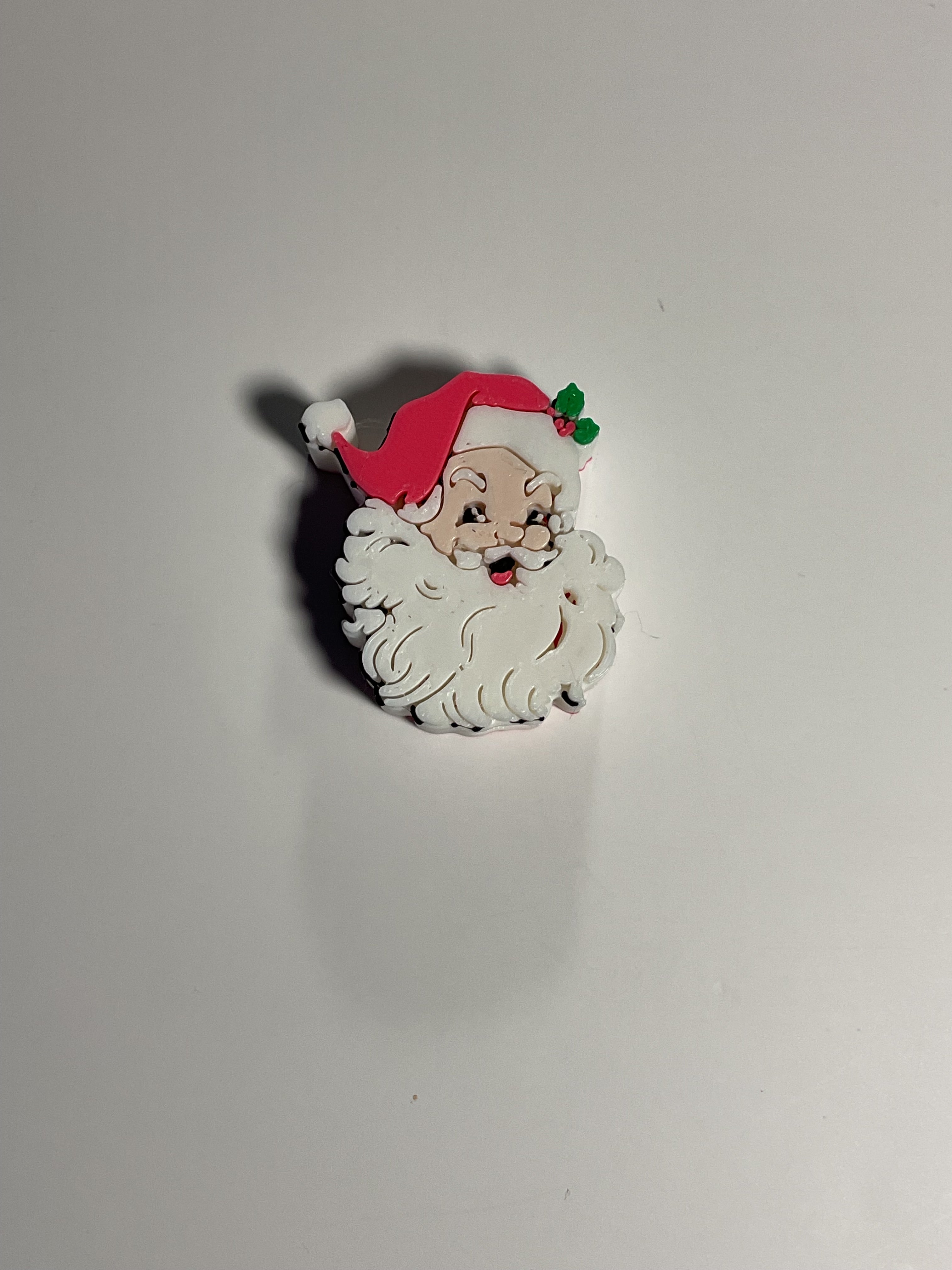 Regular Sized Straw Topper - OG Santa