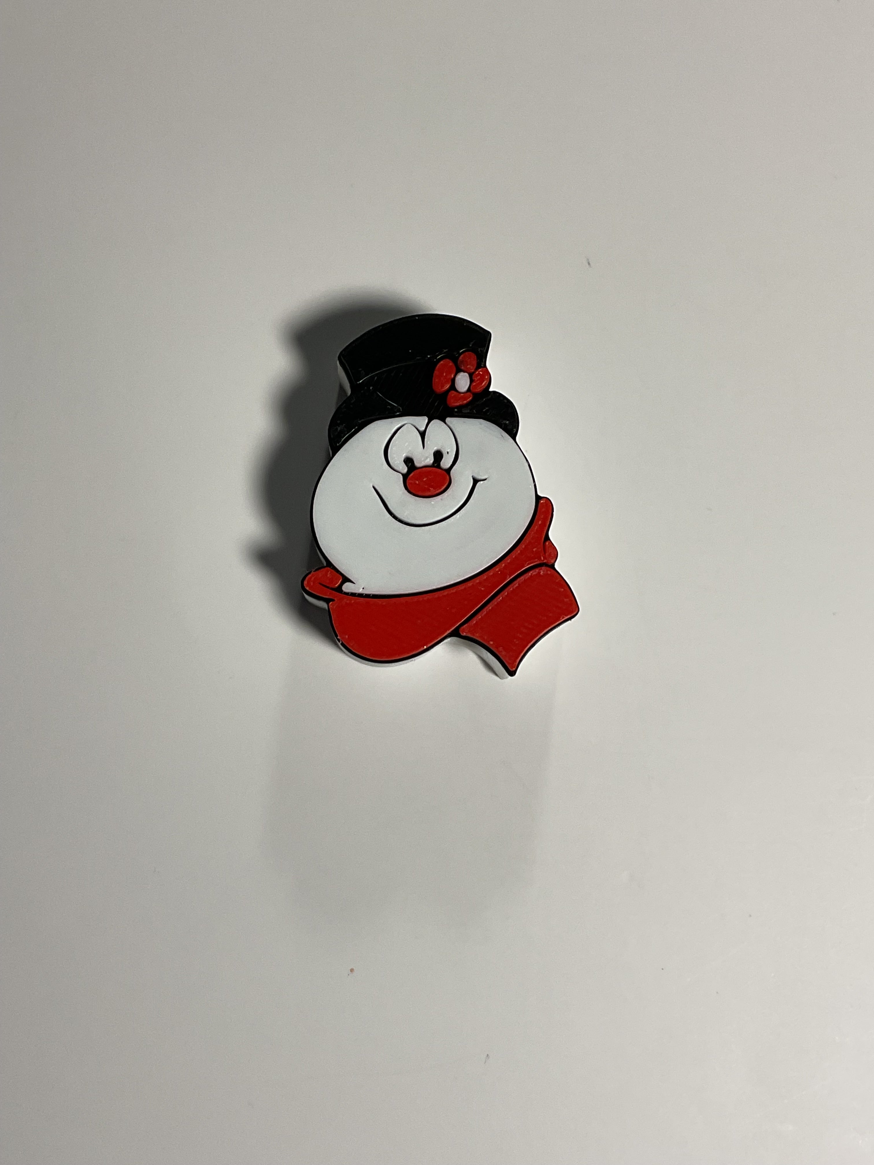 Regular Sized Straw Topper - OG Snowman