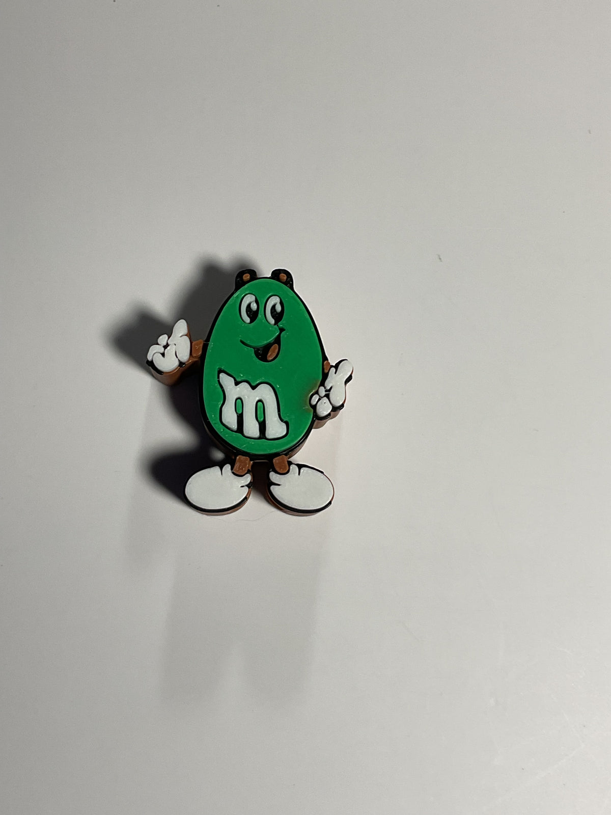 Regular Sized Straw Topper -  Green M&M