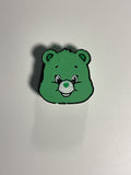 Regular Sized Straw Topper -  Bear Green