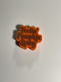 Regular Sized Straw Topper -  Feeling Pumpkin Spicy