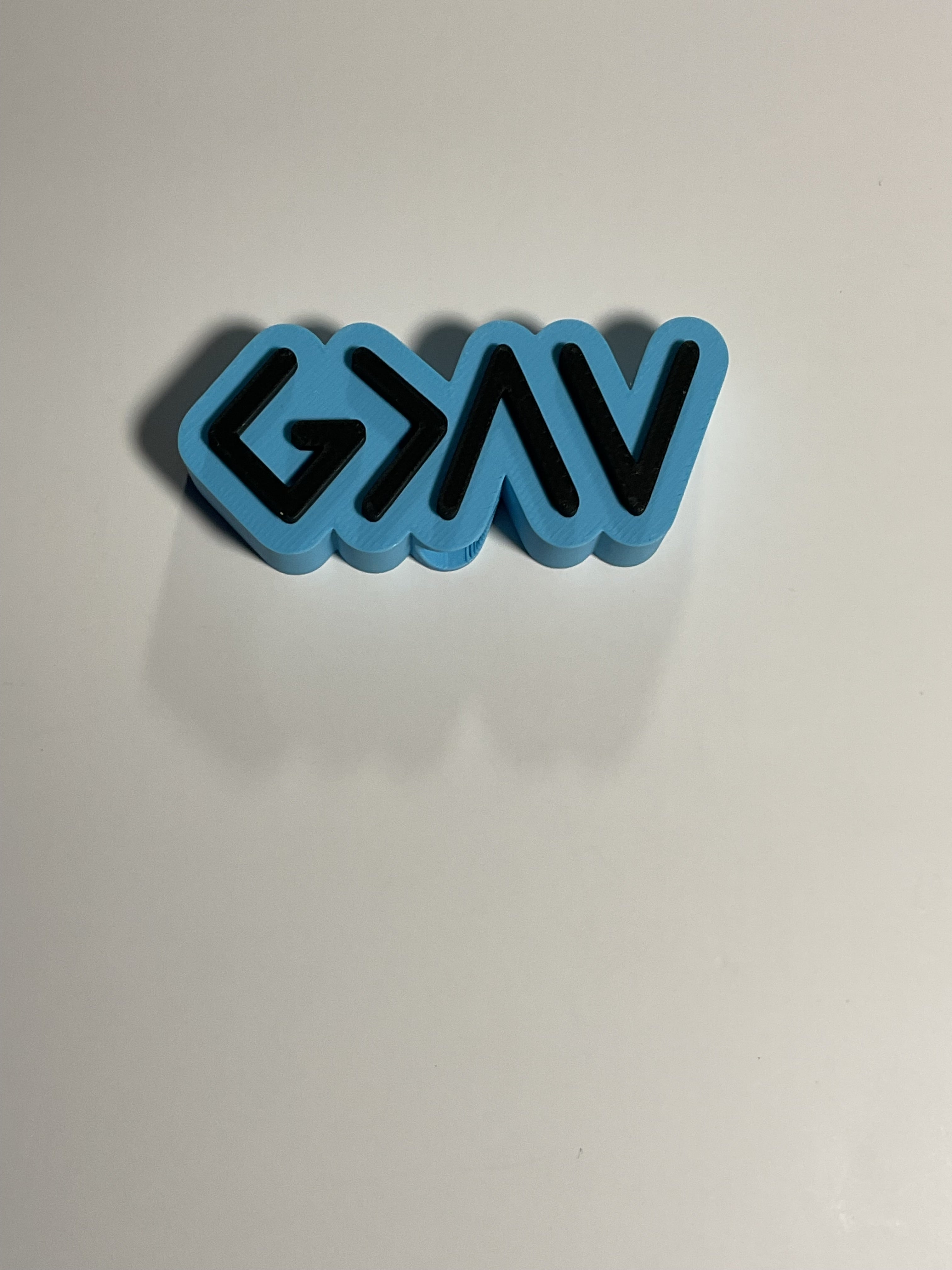 Regular Sized Straw Topper -   God is greater than the highs and lows(blue)