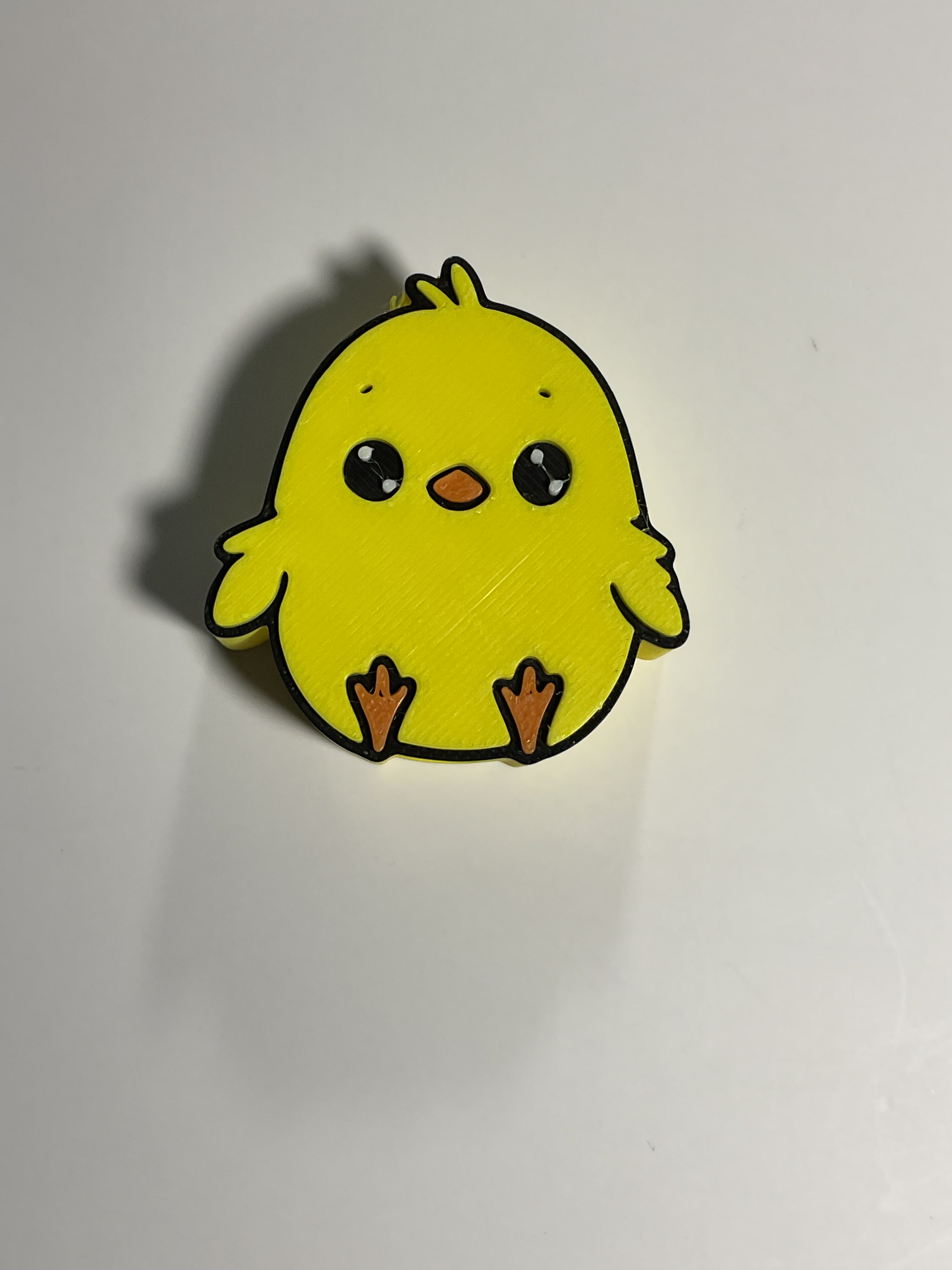 Regular Sized Straw Topper -  Chick