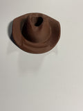 Regular Sized Straw Topper -  Cowboy Hat(Dark Brown)