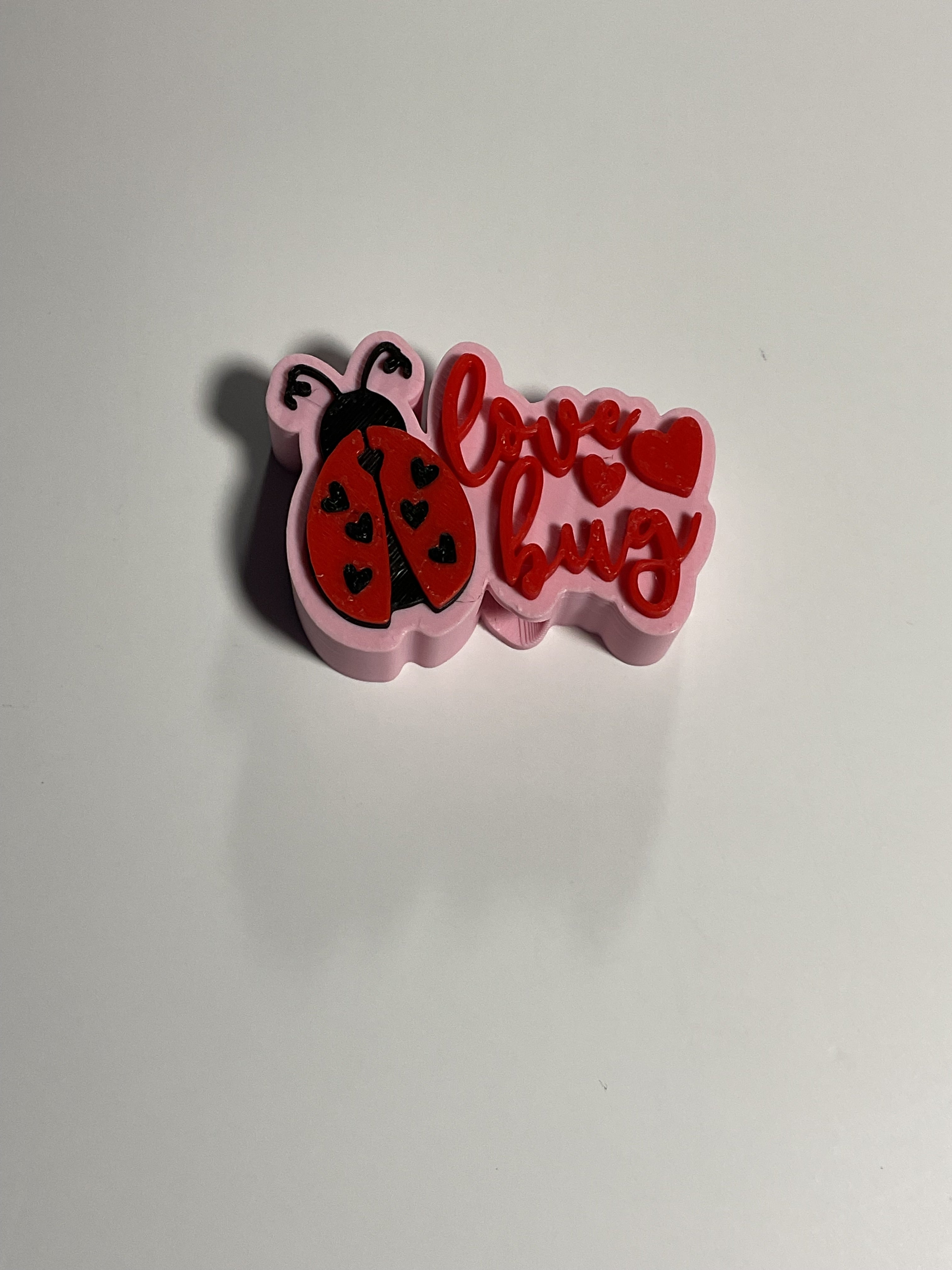 Regular Sized Straw Topper - Love Bug