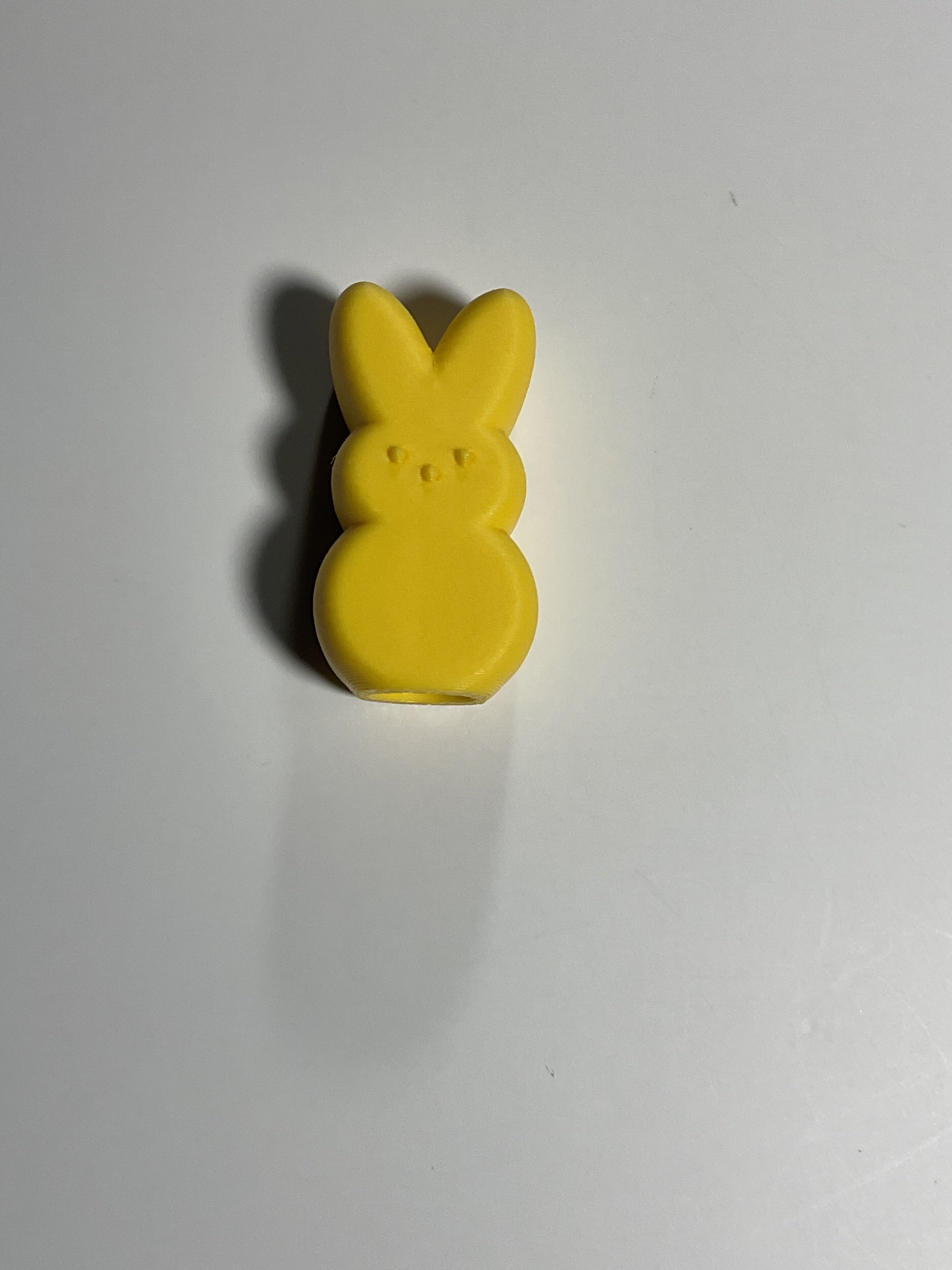Regular Sized Straw Topper - Yellow Peeps