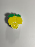 Regular Sized Straw Topper - Lemons