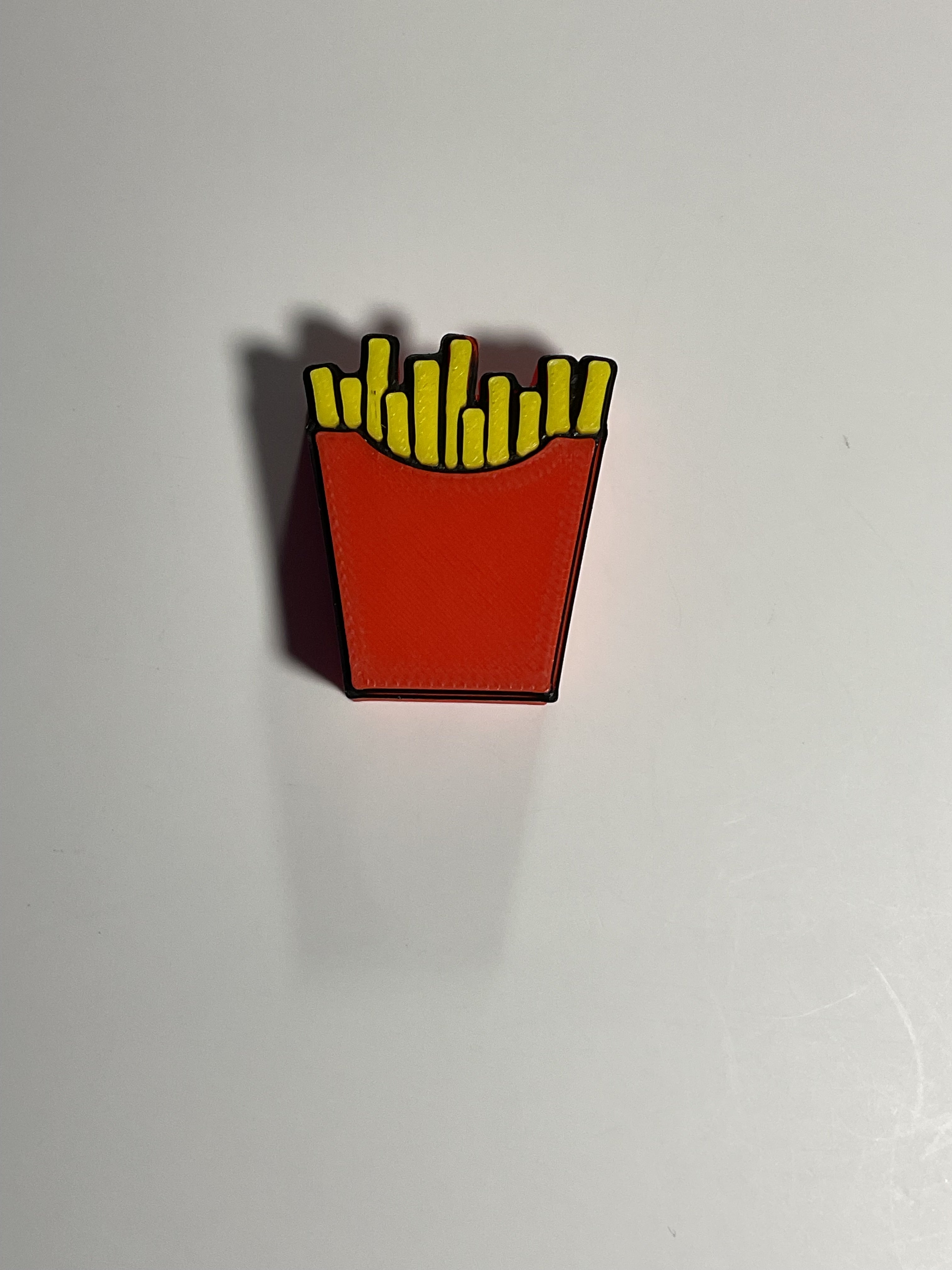 Regular Sized Straw Topper - French Fries