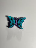 Regular Sized Straw Topper - Butterfly