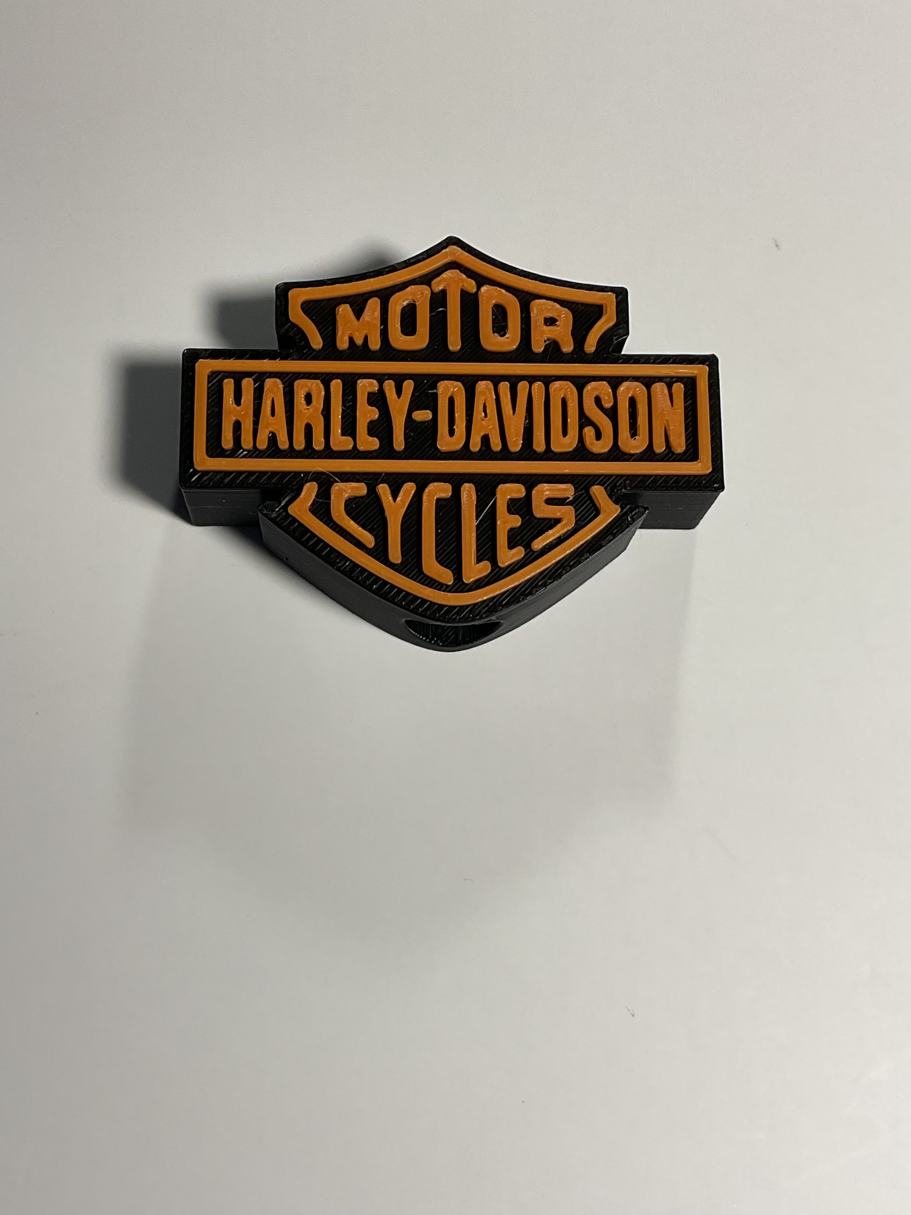 Regular Sized Straw Topper - Harley Motorcycle
