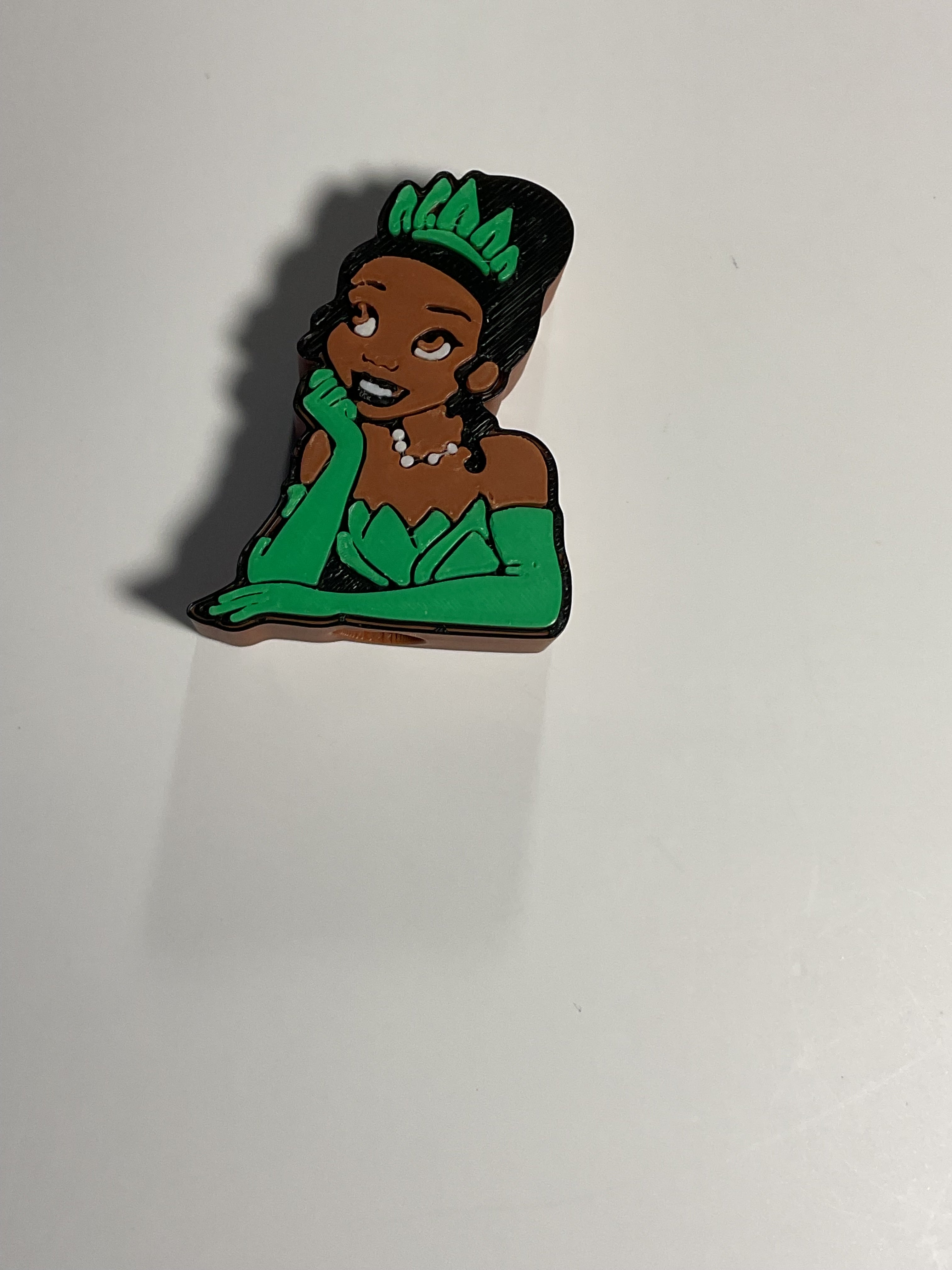Regular Sized Straw Topper - Frog Princess