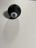 Regular Sized Straw Topper -8 Ball