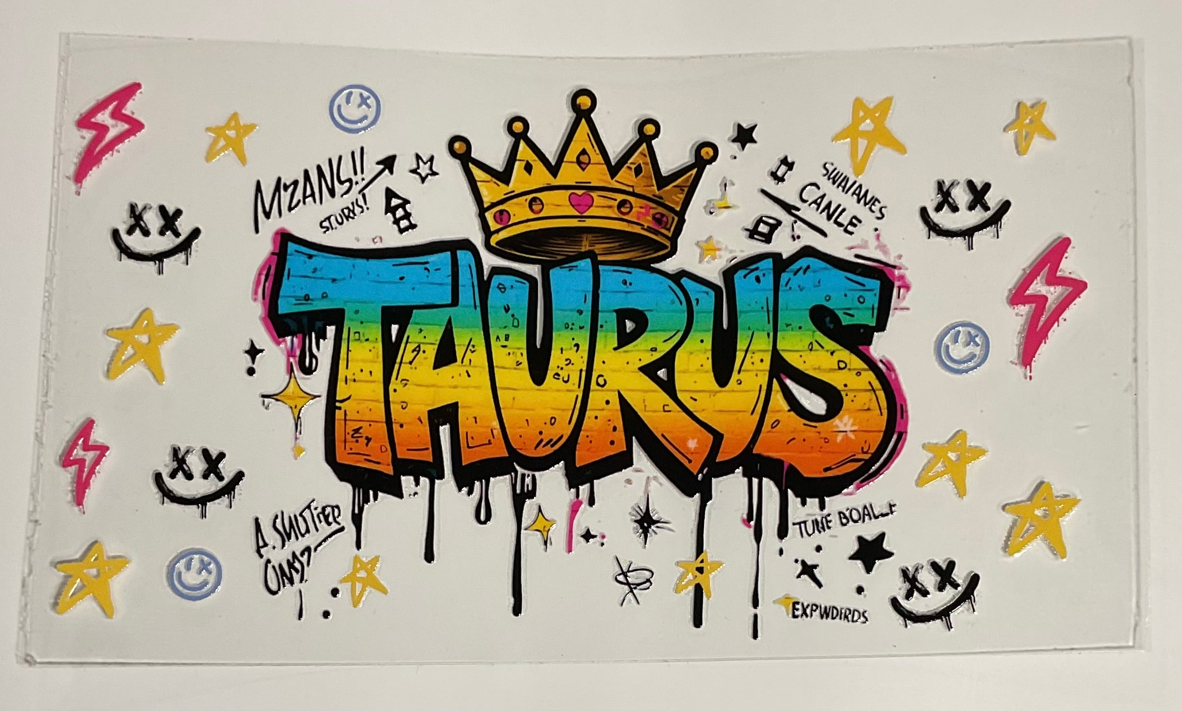 Zodiac - Graffiti Taurus
