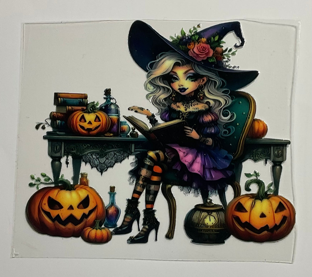 Decal -Halloween Witch