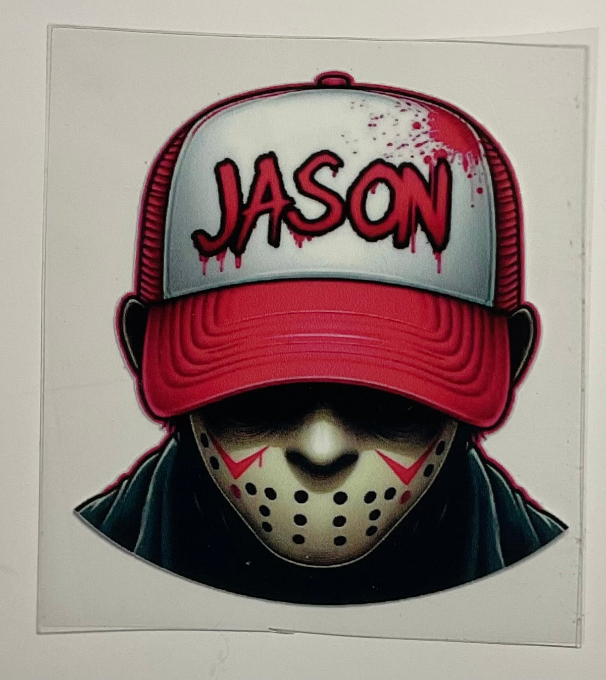 Decal - Scary Mask