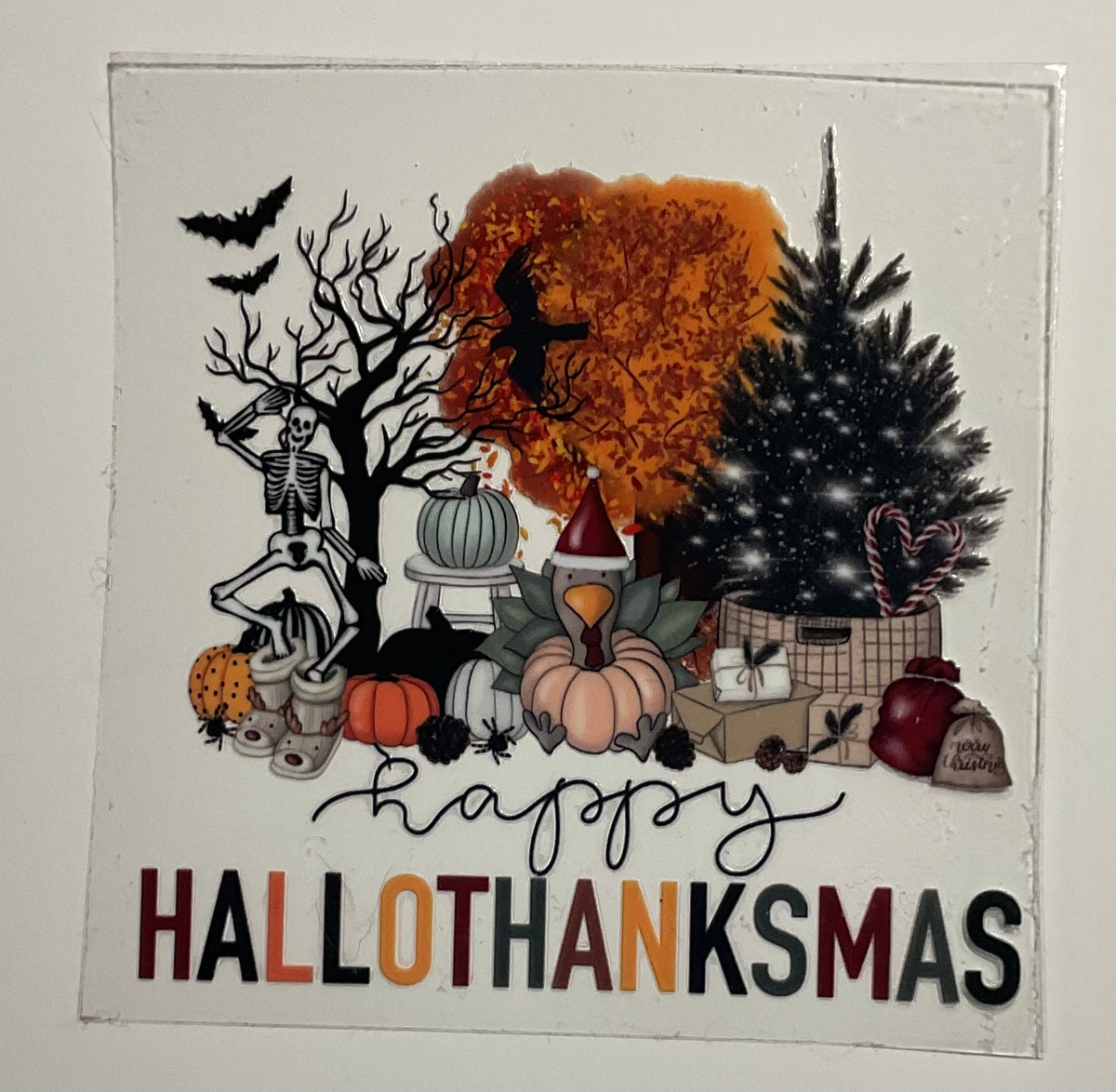 Decal - Hallothanksmas
