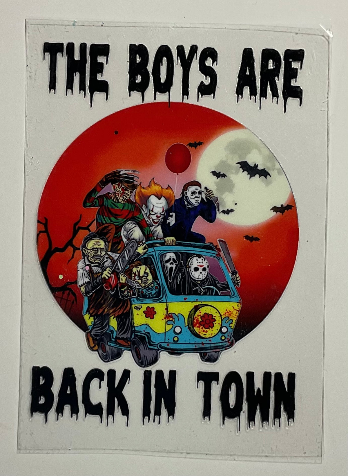 Decal - The boys are back in town