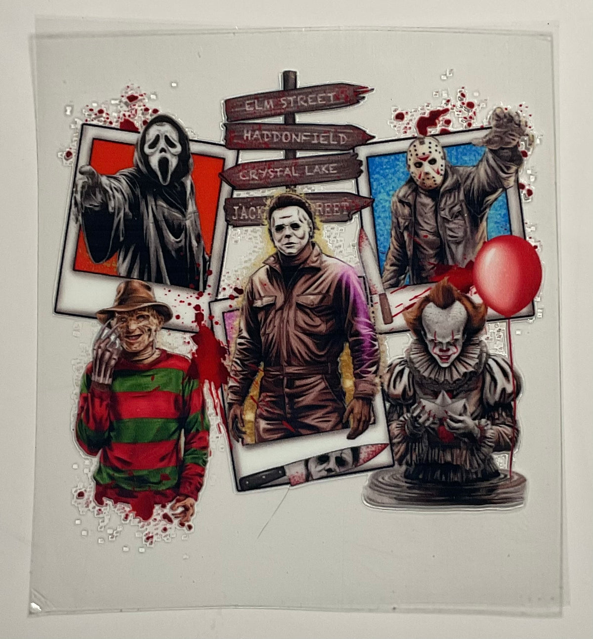 Decal - Spooky Halloween Characters