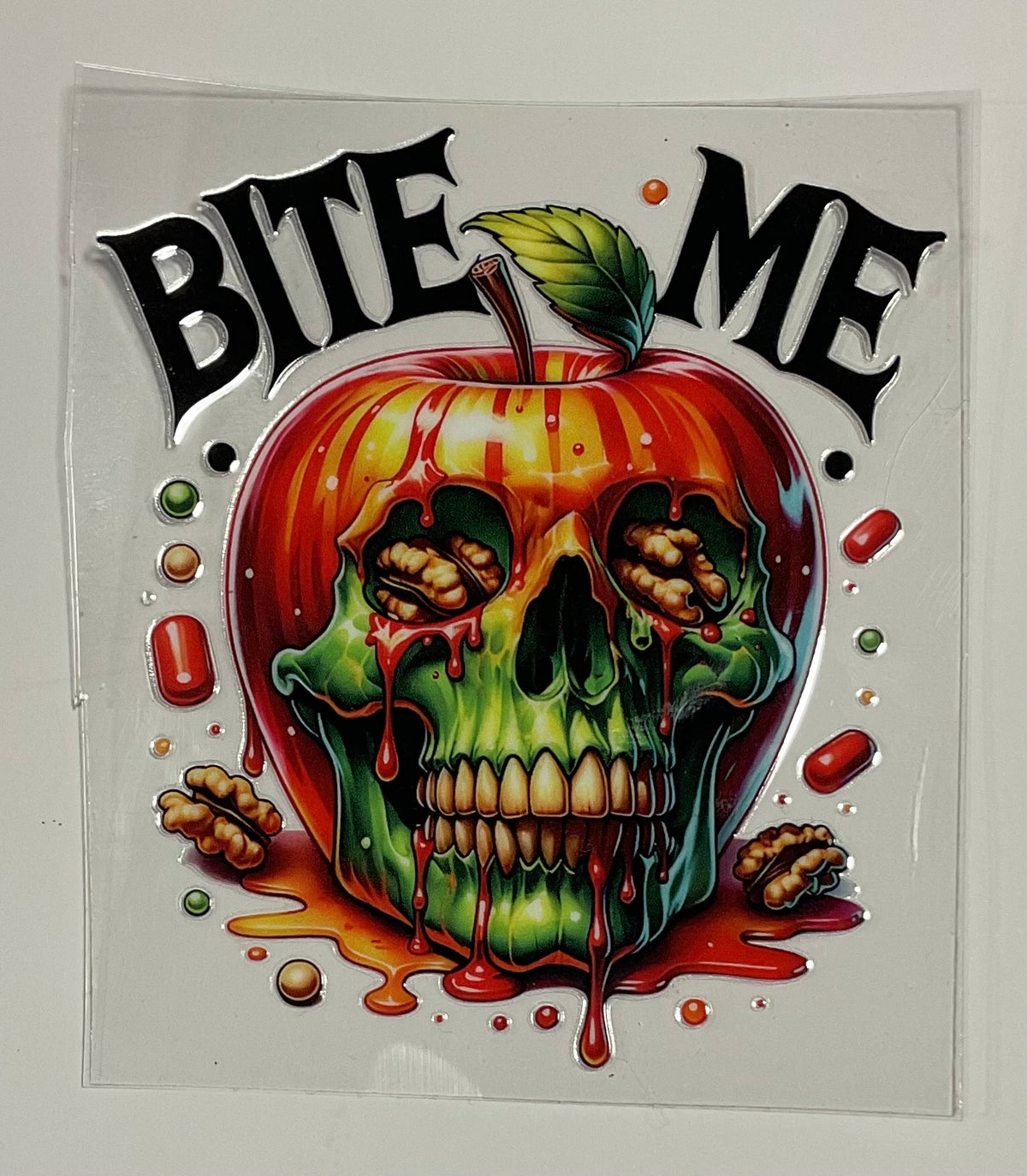 Decal - Bite Me Apple