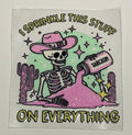 Decal - "I sprinkle this stuff on everything"