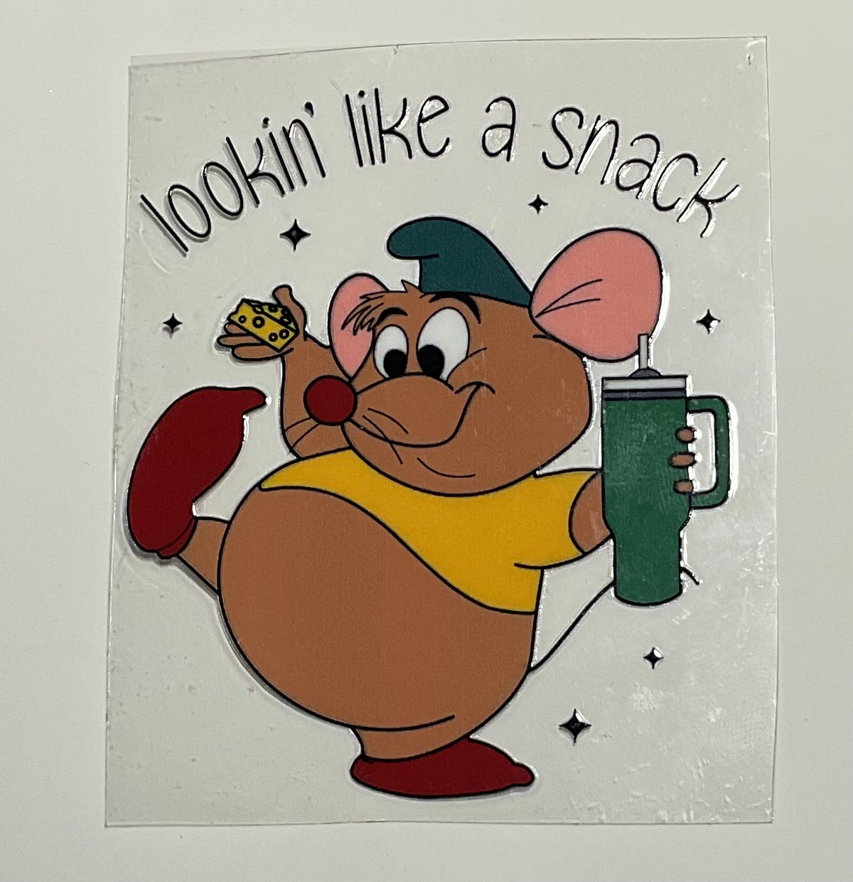 Decal - "Looking like a snack"
