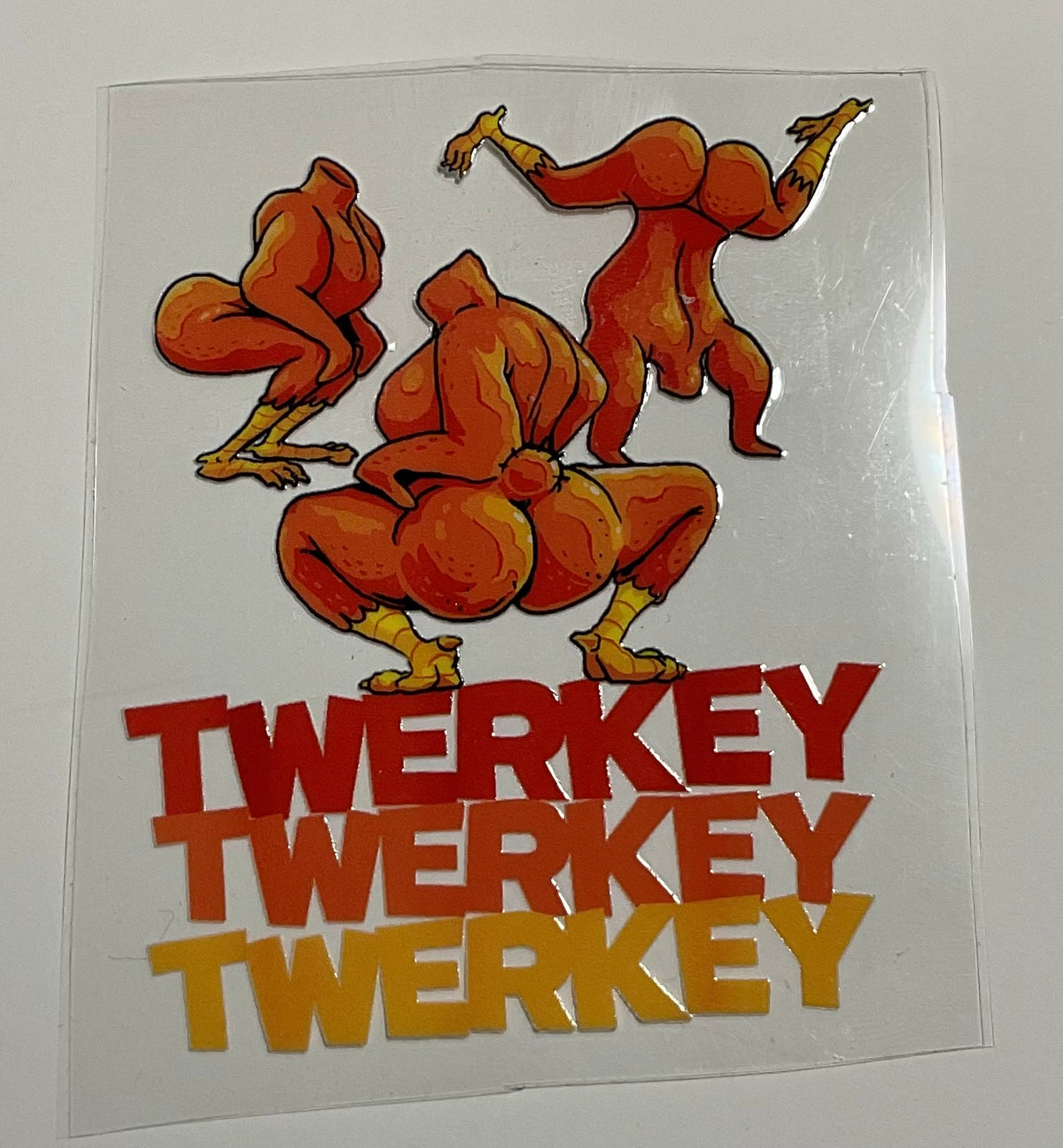 Decal - "Twerkey"