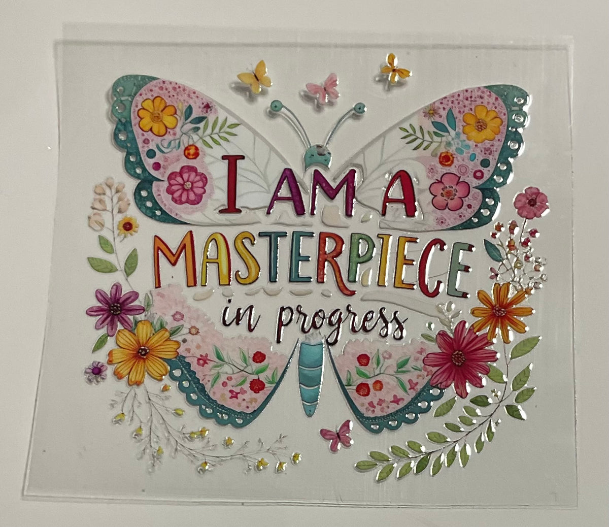 Decal - I am a masterpiece in progress