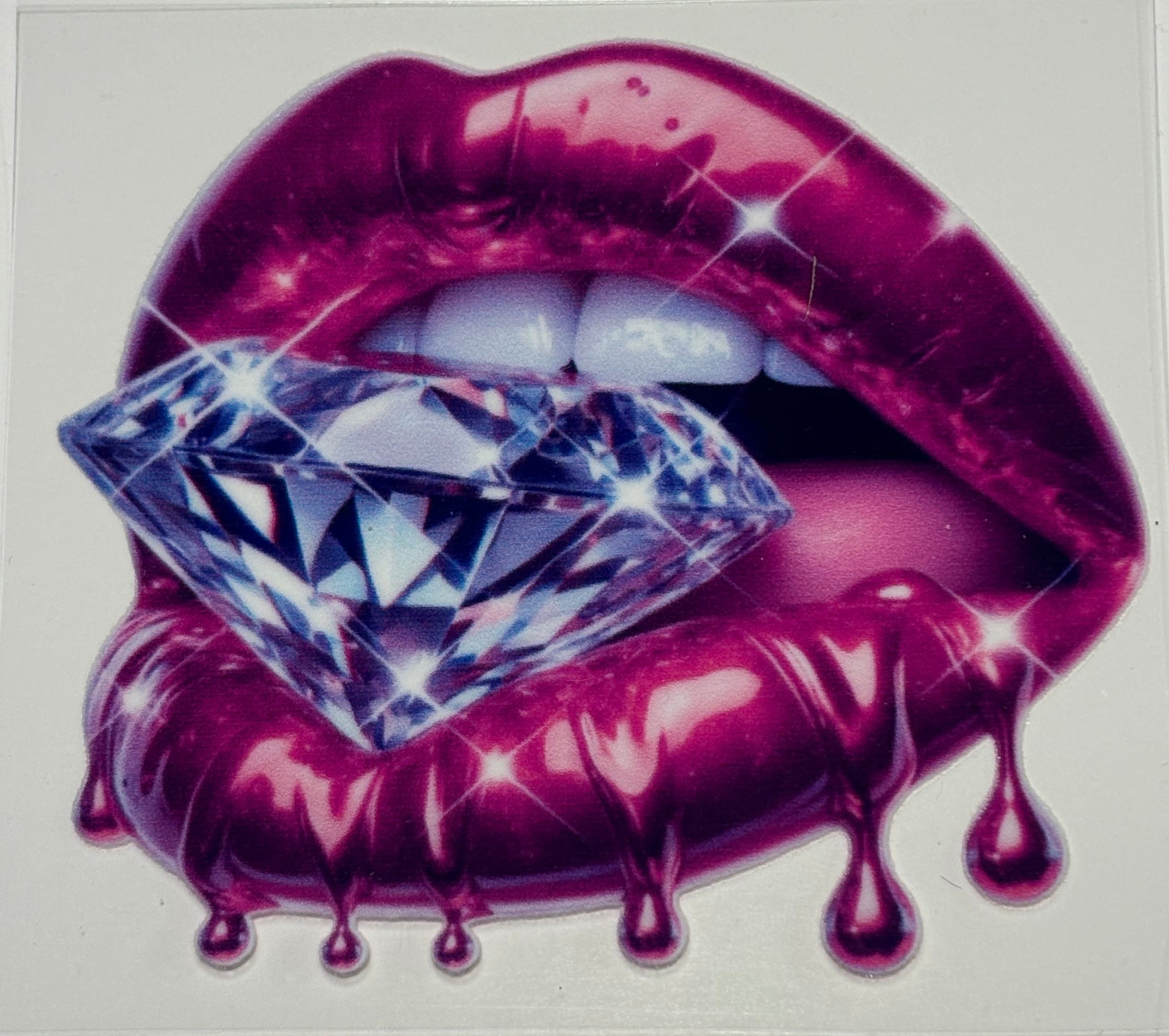 Red Lips w/ Diamond