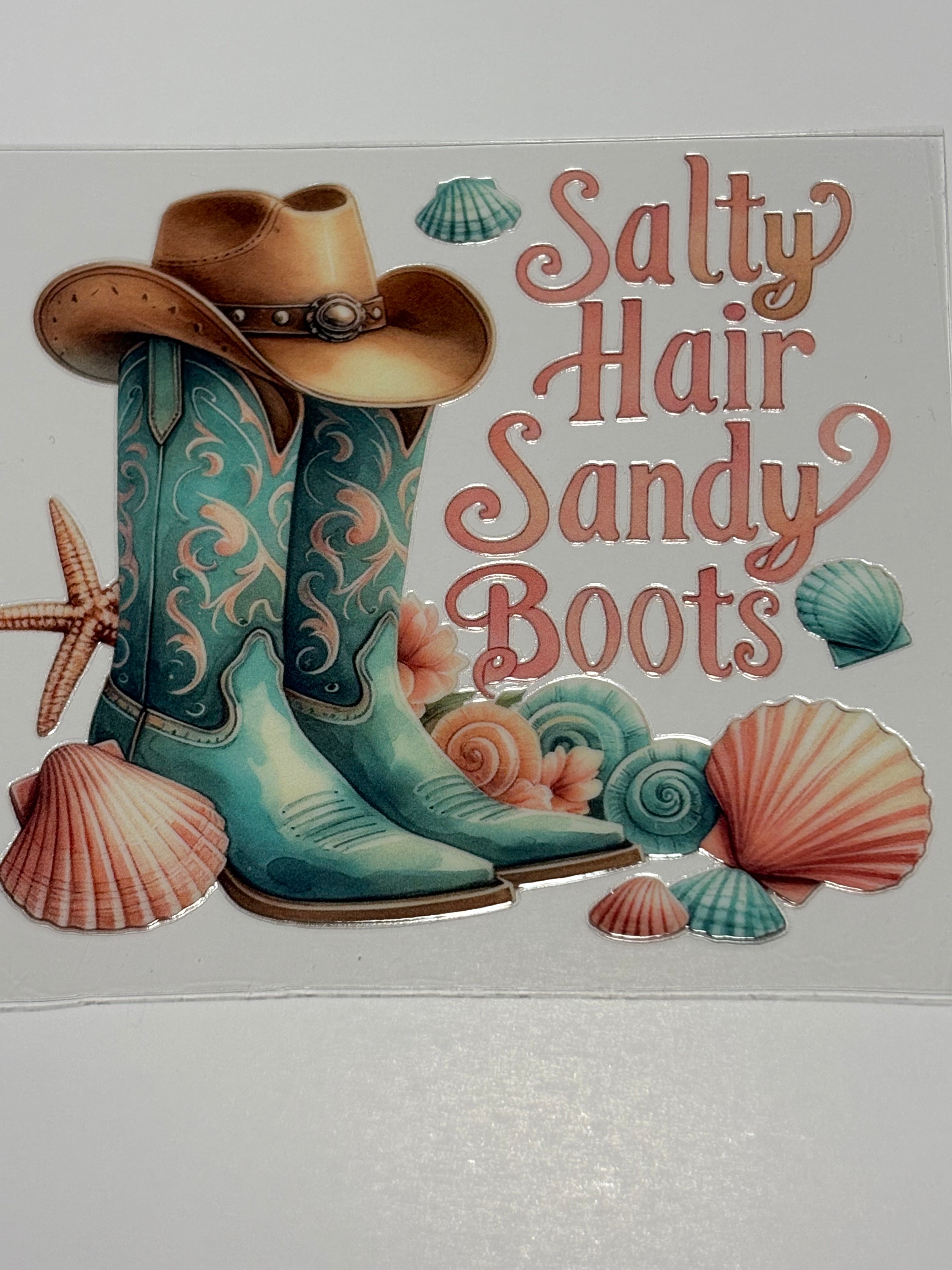 Salty Hair Sandy Boots