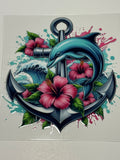 Dolphin w/ Anchor