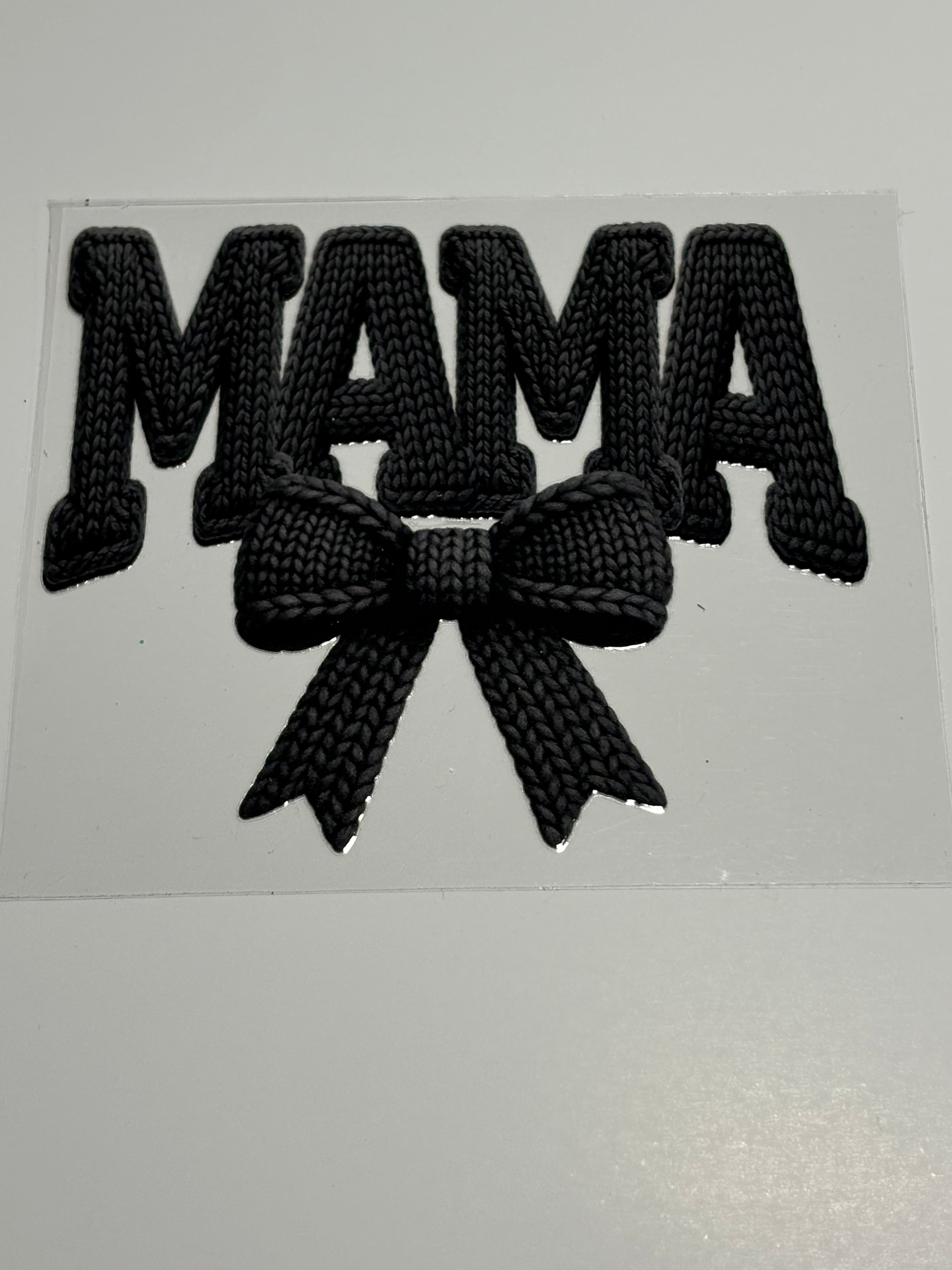 Mama w/ black bow(Knitted)