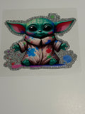 Glitter Baby Grogu
