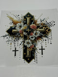 Black & Gold Cross
