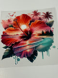 Flower with a Sunset