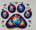 Heart Paw Print