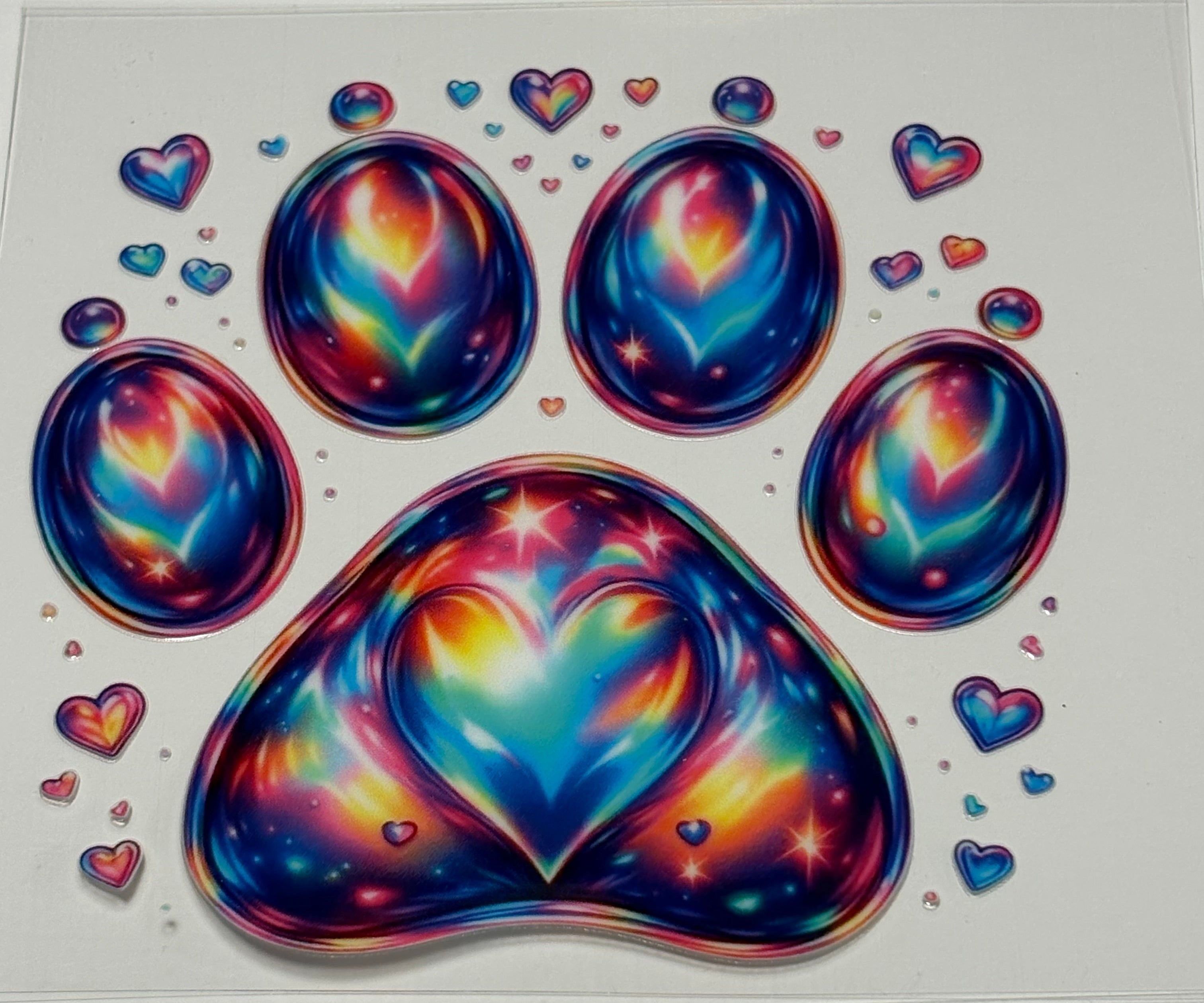 Heart Paw Print