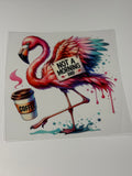 Not a morning bird(Flamingo)