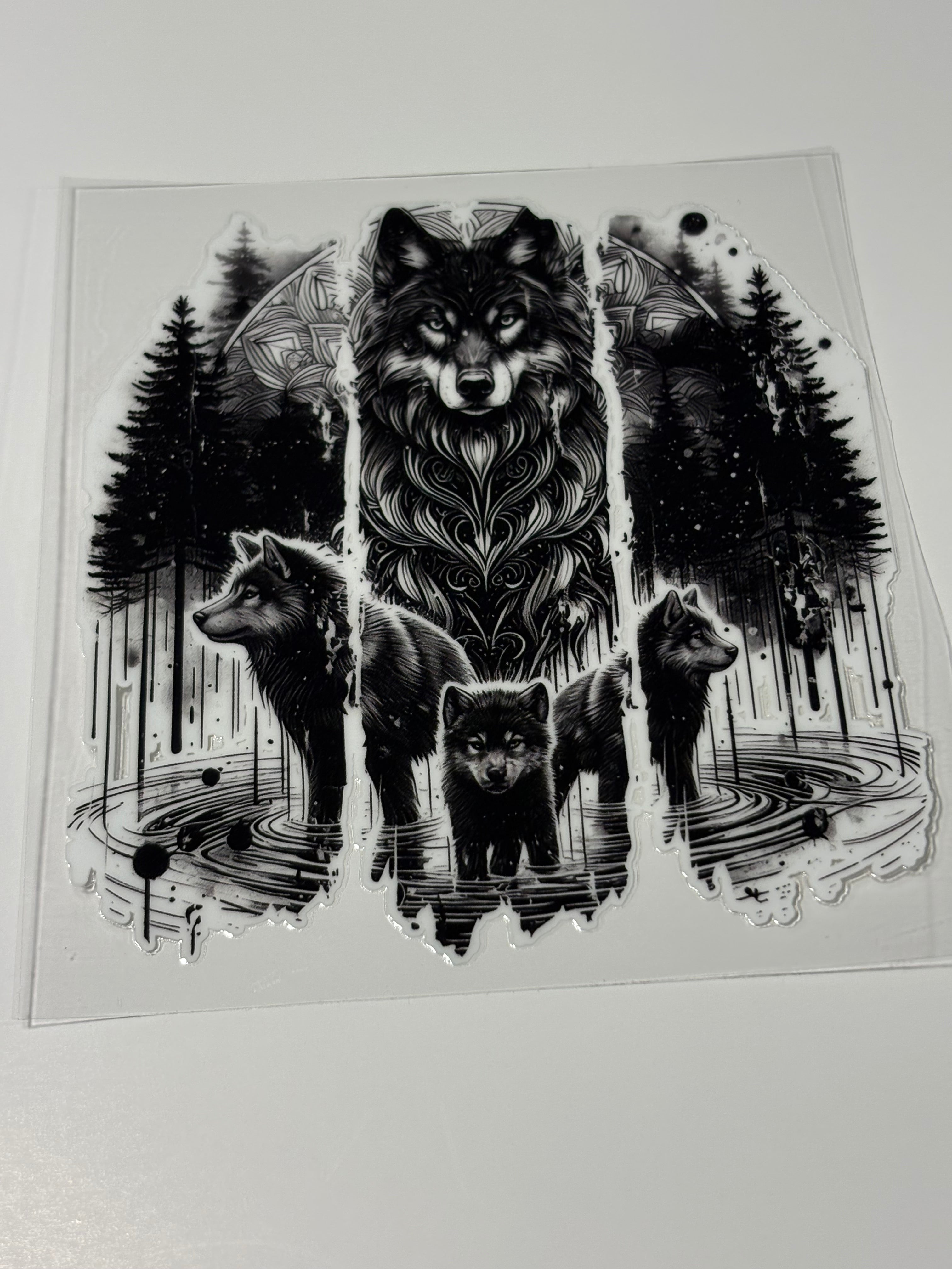 Wolves(black & white)