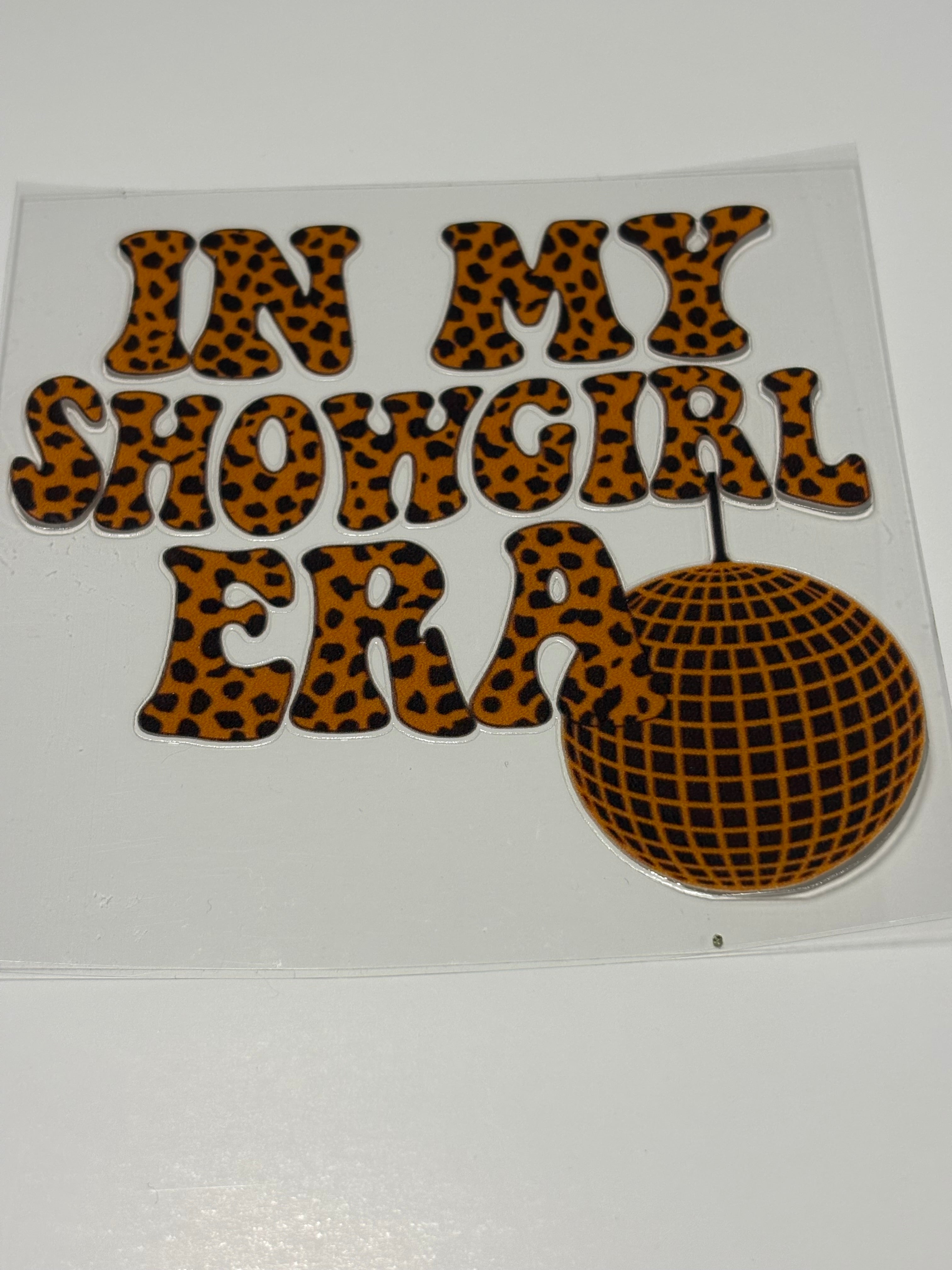 In my Showgirl Era