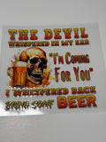 The Devil Whispered in my ear... Adult Humor