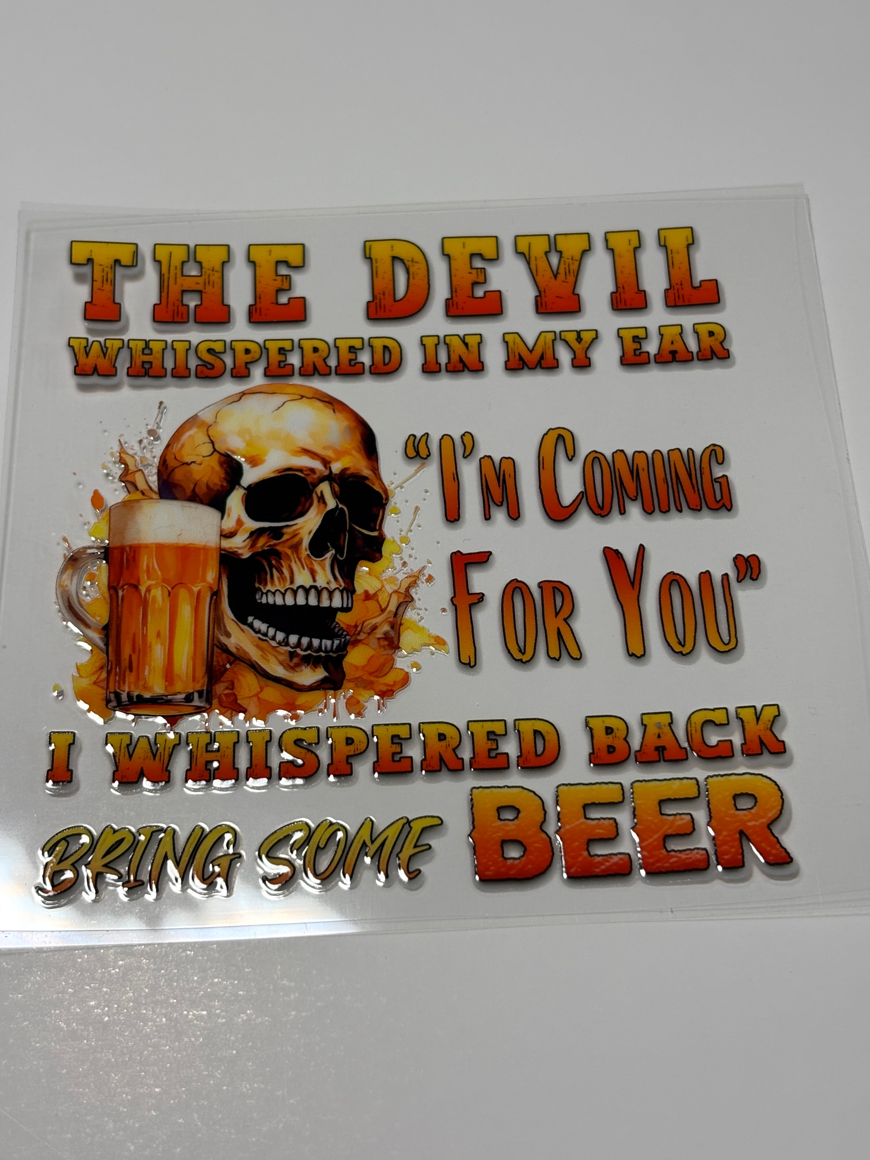The Devil Whispered in my ear... Adult Humor