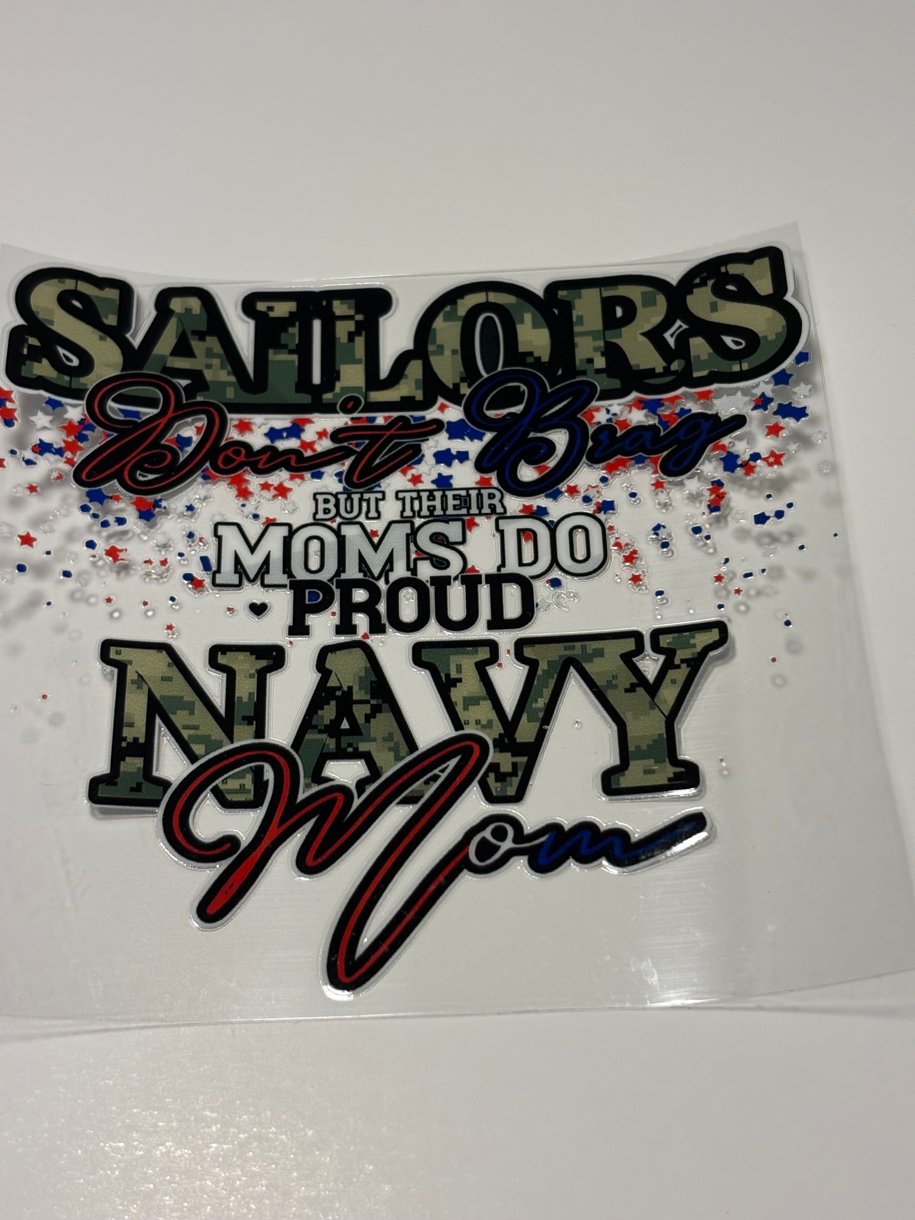 Sailors don't brag, but their moms do