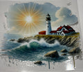 Lighthouse w/ cliffside