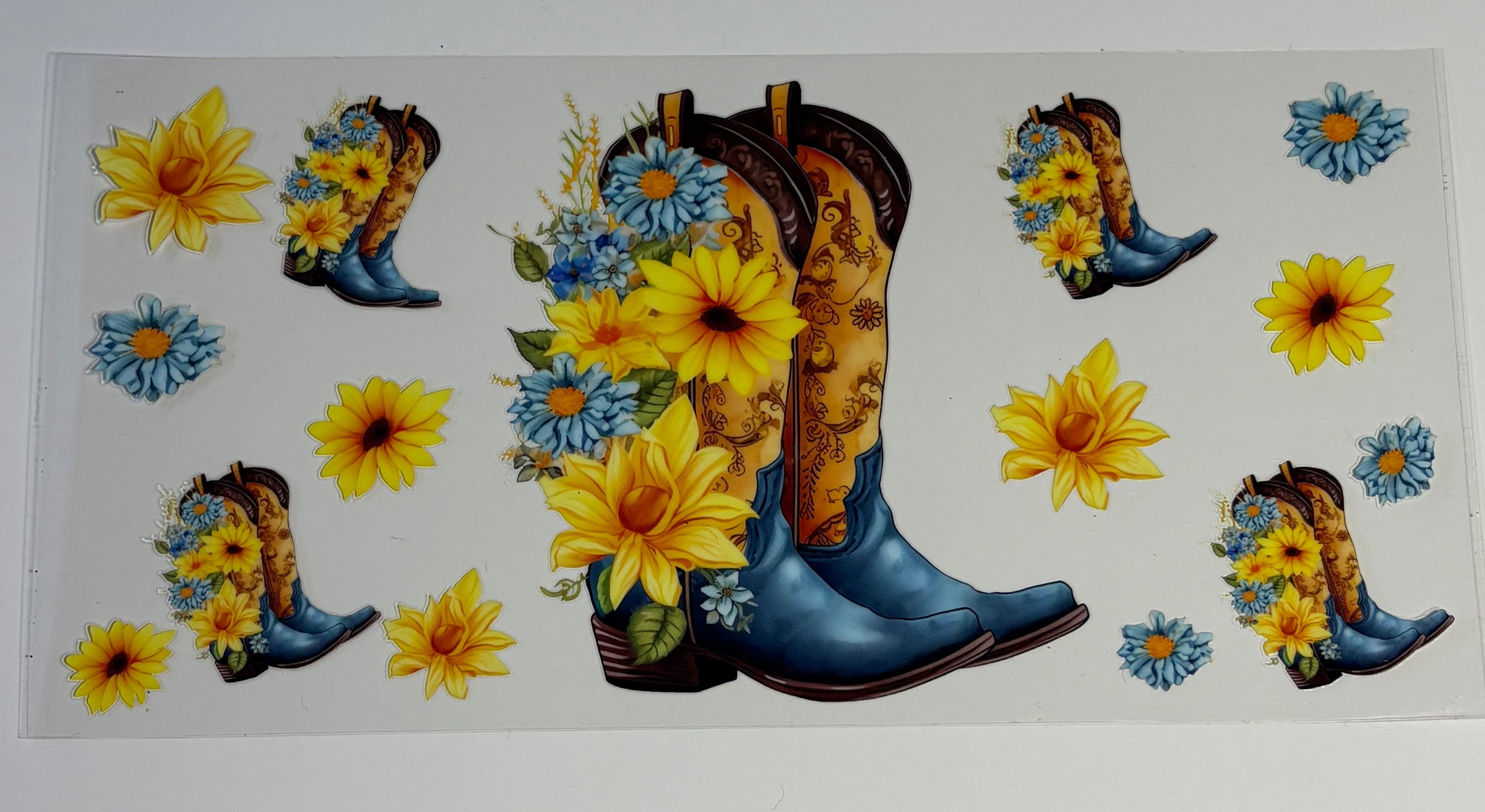 Western - Yellow/Blue
