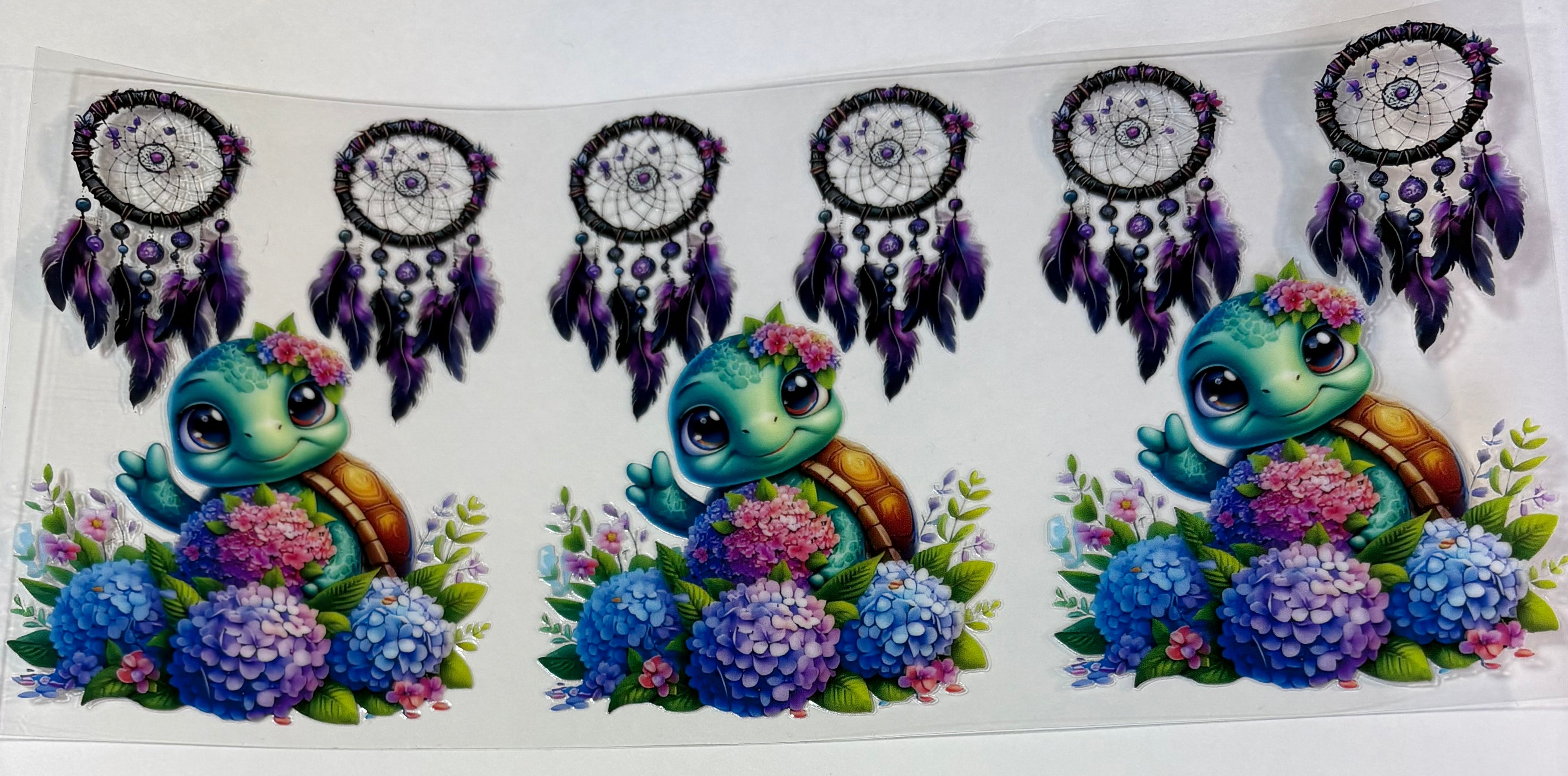 Sea Turtle with Dreamcatcher