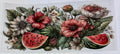 Flowers w/ watermelon