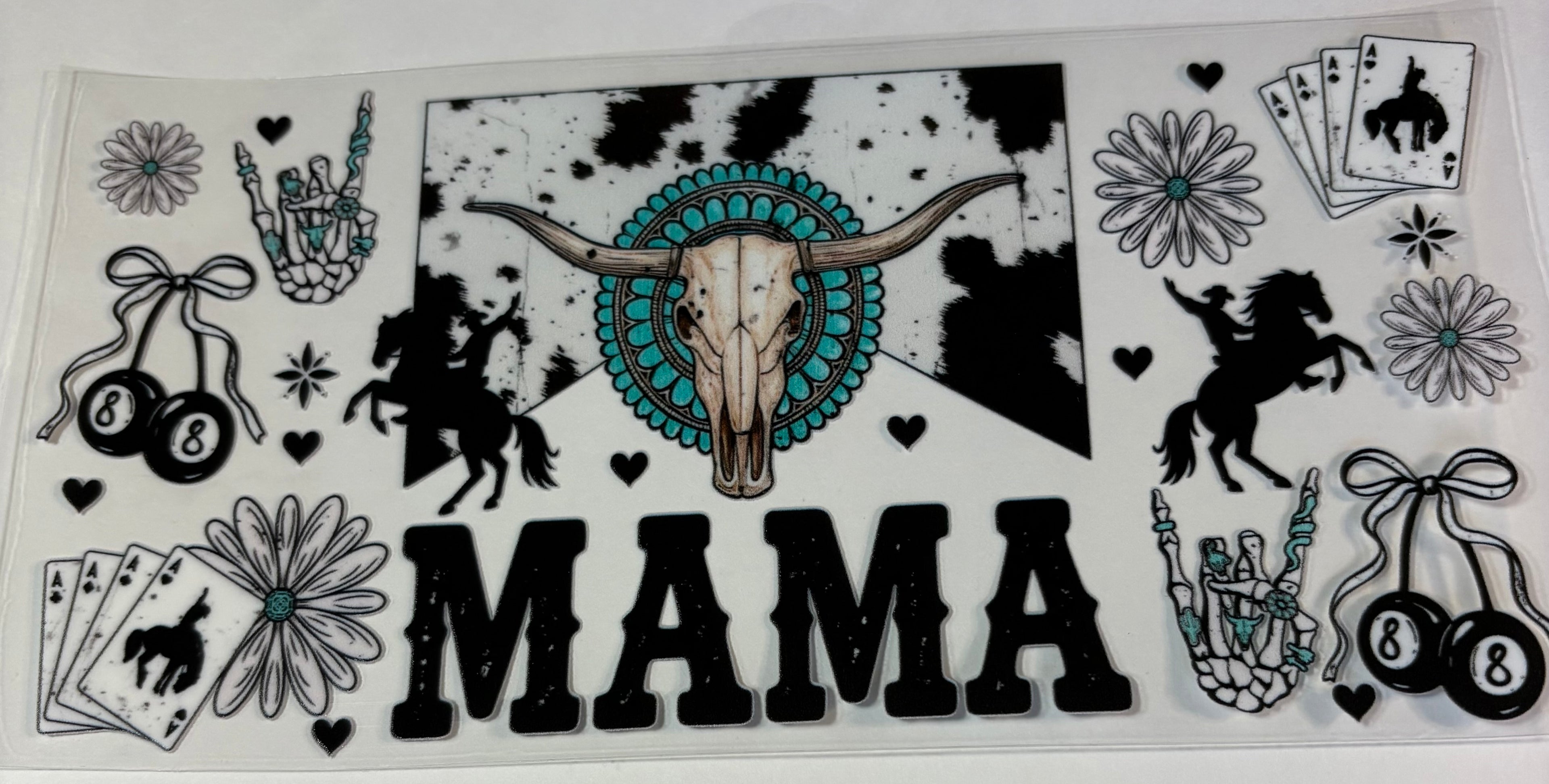 Mama w/skull